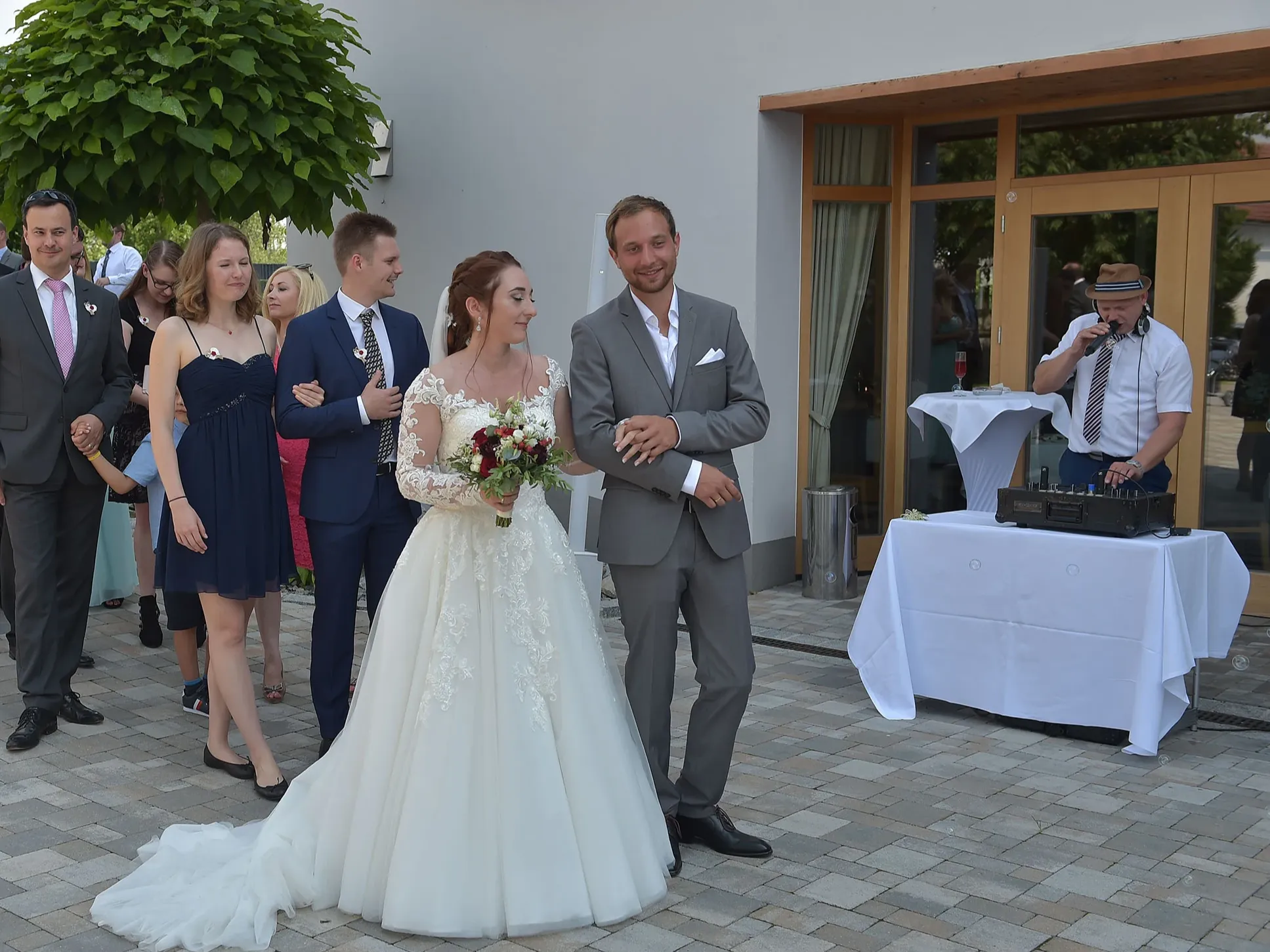 Hochzeit Sektempfang DJ Bayern Event